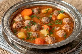 Ekşili köfte - sour meatballs